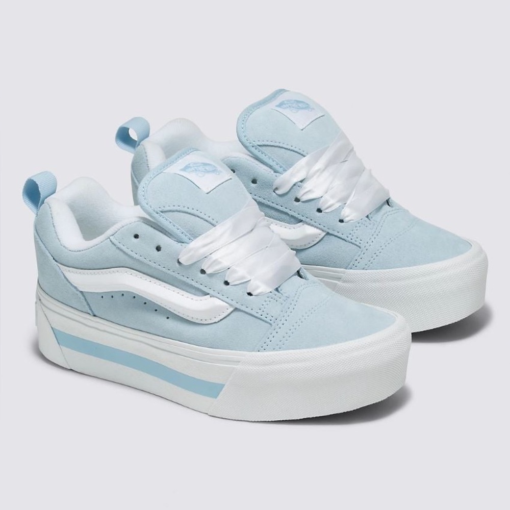 Vans KNU STACK Vintage Satin Dream Blue. Womens size 7.5 New with tags, No Box. - Picture 11 of 14